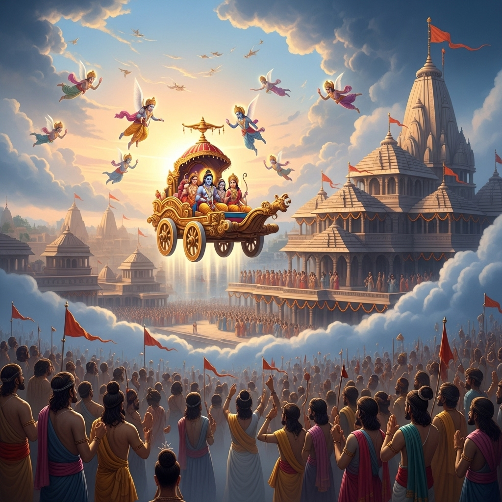 ayodhya ram sita ai images hd. ram sita ai generated trending instagram images. ram sita ai wallpaper .