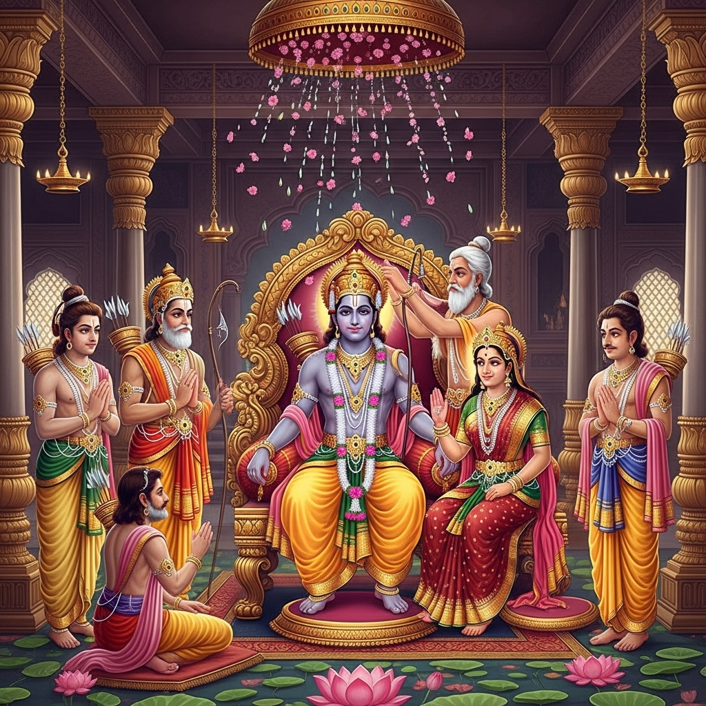 ayodhya ram sita ai images hd. ram sita ai generated trending instagram images. ram sita ai wallpaper .